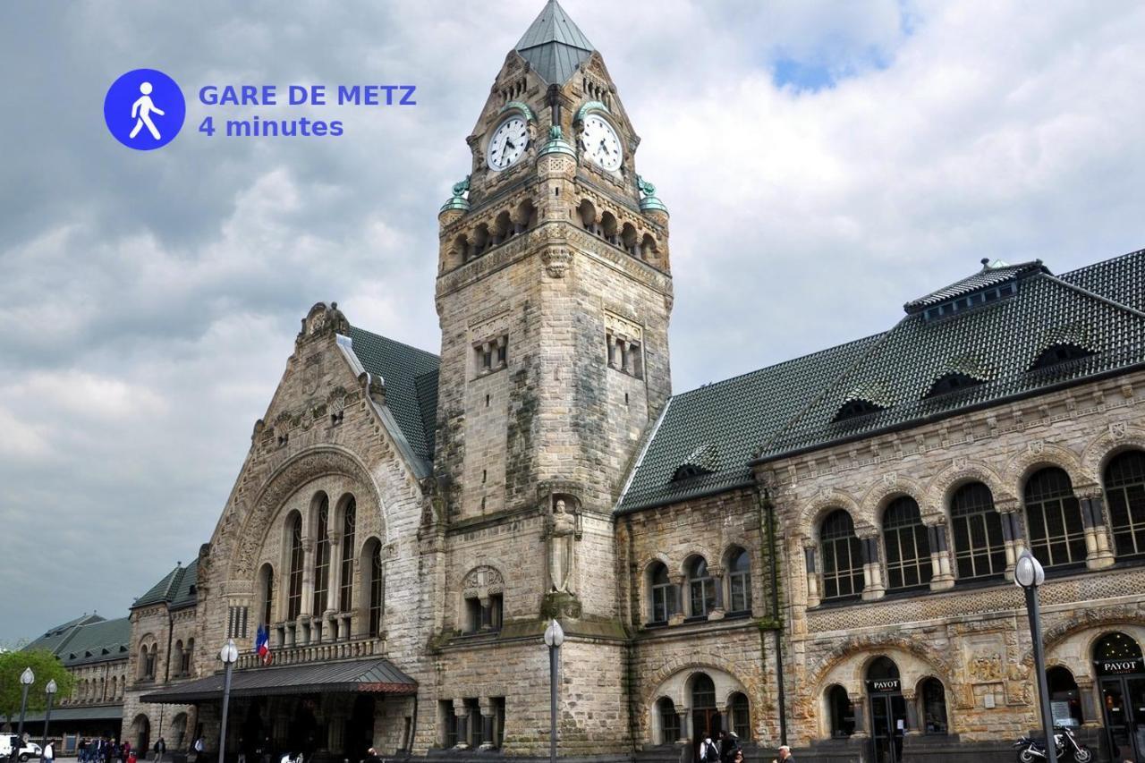 Ferienwohnung BELCHAMPS Metz Gare Pompidou Exterior foto